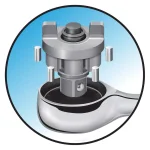 Unbranded 3/8 in. Gearless Ratchet, Chrome-Plated CR-V Steel thumbnail 3
