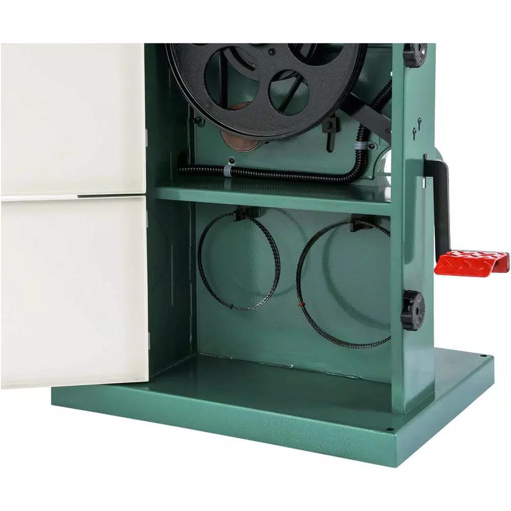 Grizzly Industrial 14-Inch Super Heavy-Duty Resaw Bandsaw with 2 HP Motor and Foot Brake