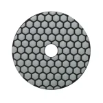 Rubi 4 in. 50 Grit Resin Dry Polishing Pad for Engineered Stone, Concrete, Marble & Granite thumbnail 1
