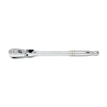 GEARWRENCH 3/8 in. Drive 90-Tooth Locking Flex Head Teardrop Ratchet, 11 in. thumbnail 3