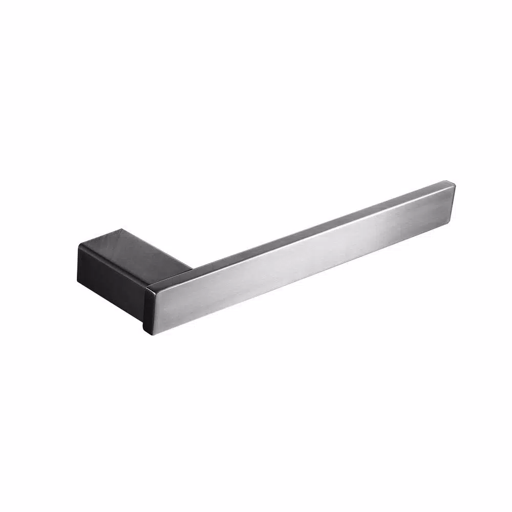 Boyel Living Stainless Steel 4-Piece Bathroom Accessories Set - Silver Wall Mounted Hardware Kit