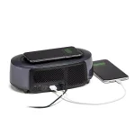 iHome TIMEBOOST GLOW Color Changing Bluetooth Alarm Clock Speaker with Qi Wireless Charging thumbnail 11
