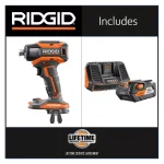 RIDGID 18V OCTANE Brushless 6-Mode 1/4 in. Impact Driver Kit with 4 Ah Battery and Charger thumbnail 2
