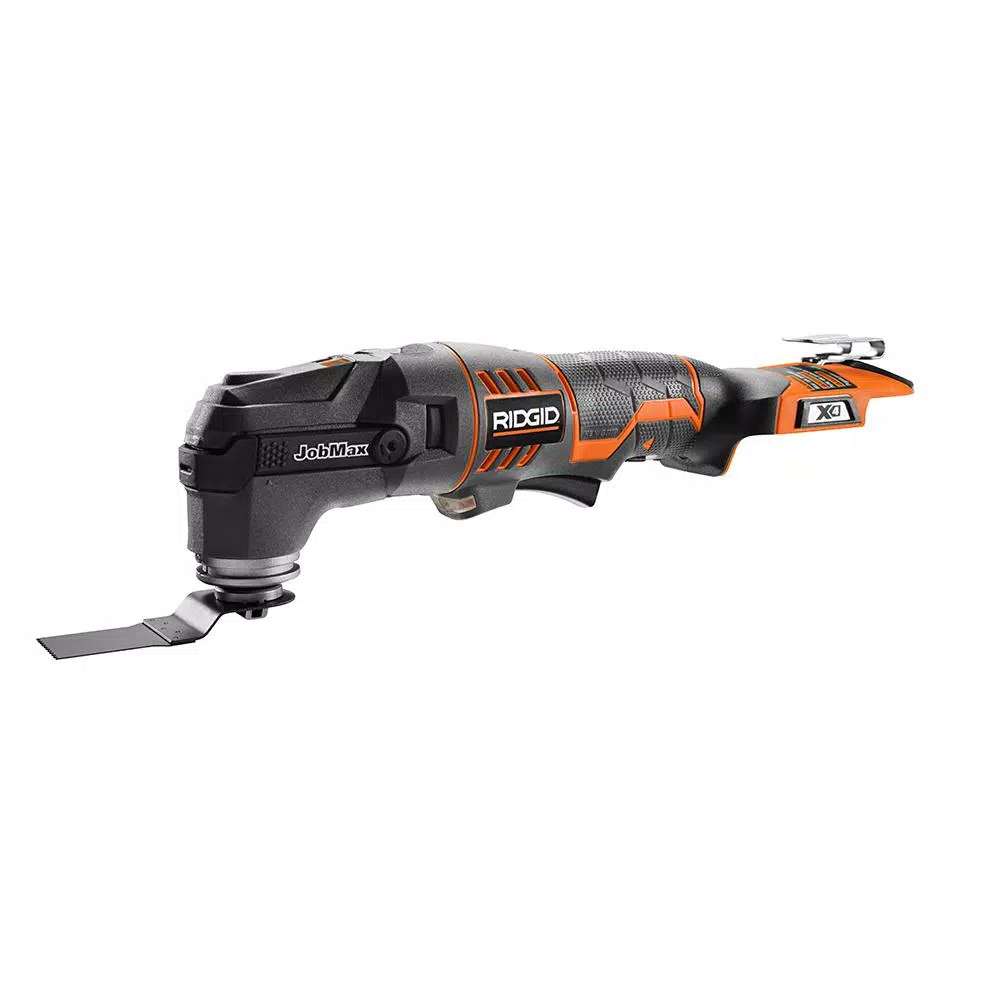 RIDGID 18V Brushless Cordless Drywall Screwdriver and JobMax Multi-Tool Combo Kit with (2) 2.0 Ah Batteries