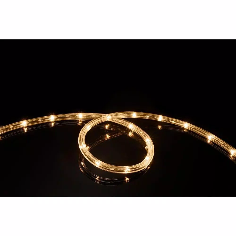 DEERPORT DECOR 6-Pack Warm White LED Rope Lights, 16 ft. 108-Lights, 360-Degree Shine, Indoor/Outdoor Decoration