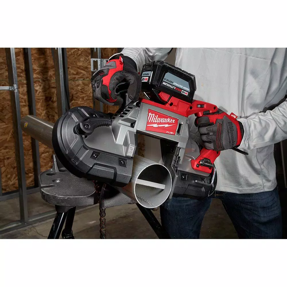 Milwaukee 44-7/8 in. 14/18 TPI Bi-Metal Deep Cut Portable Band Saw Blades, 25-Pack