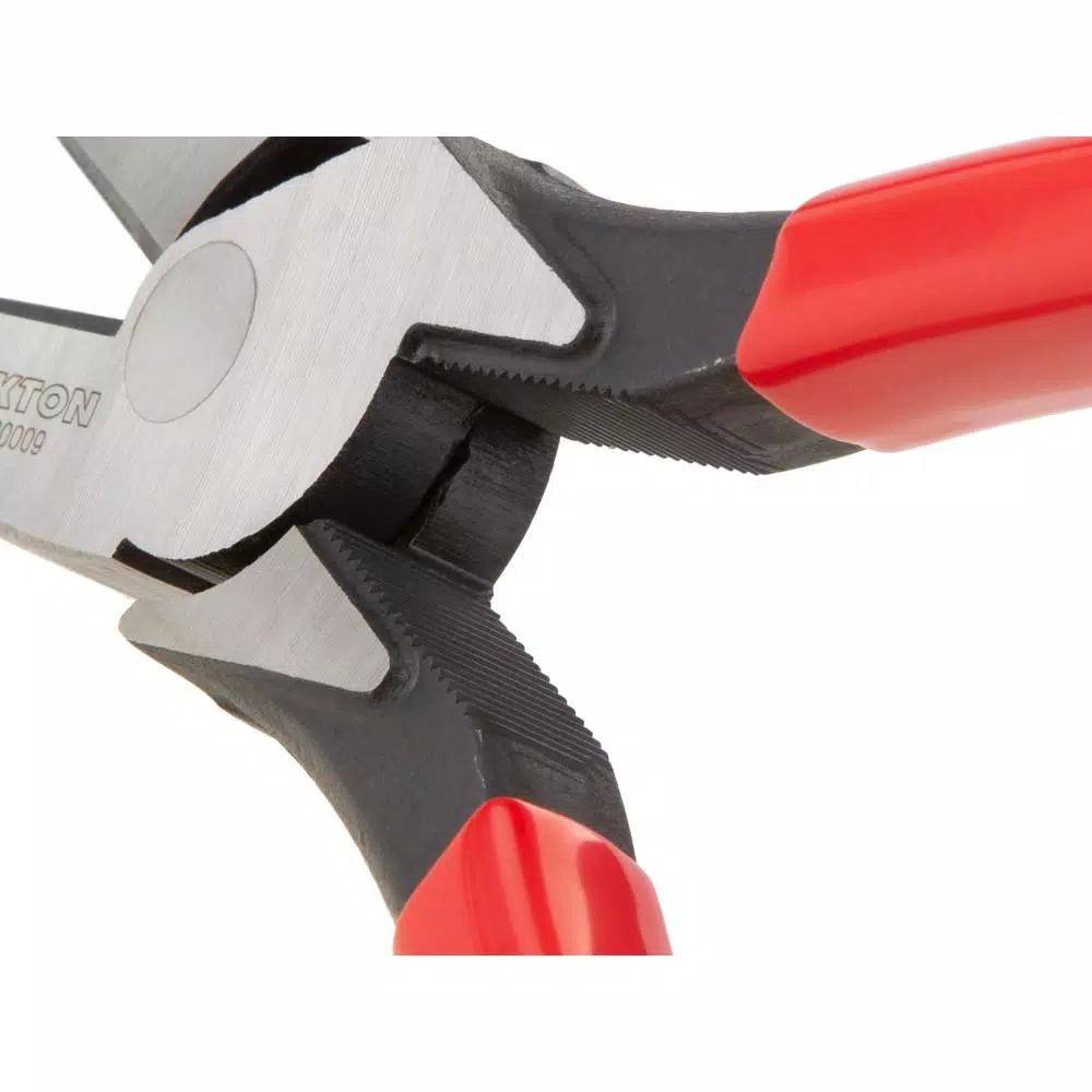 TEKTON 9-1/2 in. Lineman's Pliers with Induction-Hardened Side Cutters