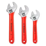 Crescent 3-Piece Adjustable Wrench Set with Cushion Grip and Laser Etched Scale thumbnail 1