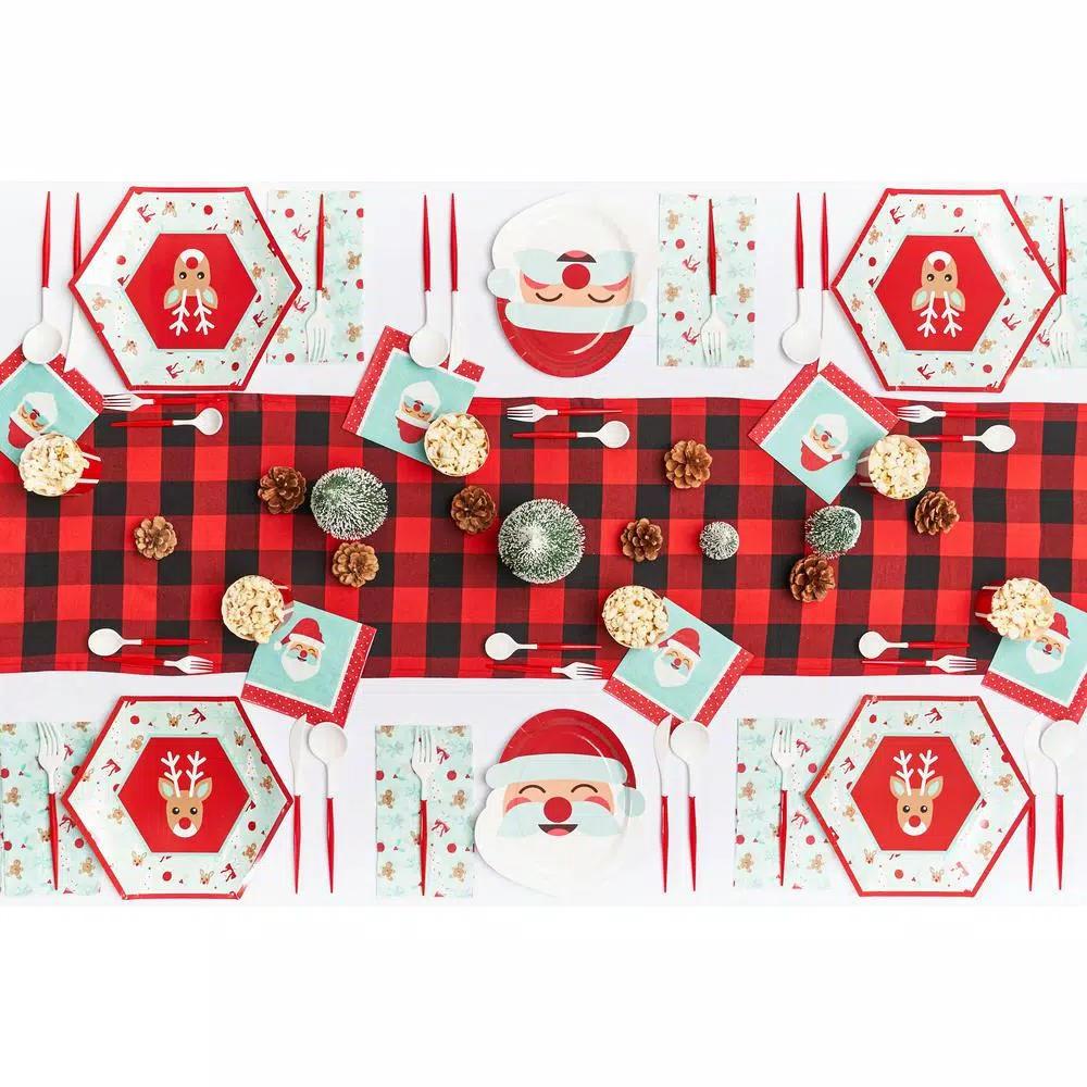 Sugar Plum Party SugarPlum Holly Jolly Paper Lunch Napkins, 32-Piece Set