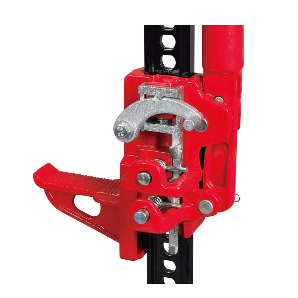 Big Red 48 in. 3 Ton Farm Jack - All-Steel Mechanical Lifting Tool