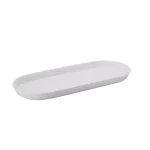 Gourmet Basics by Mikasa Mikasa Gourmet Basics 3-Tier Oval Clay Server with Acacia Wood Handle thumbnail 2
