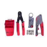 Gardner Bender DTK-1000 Coax Installation Kit, 8-Piece Electrical Tool Set thumbnail 1