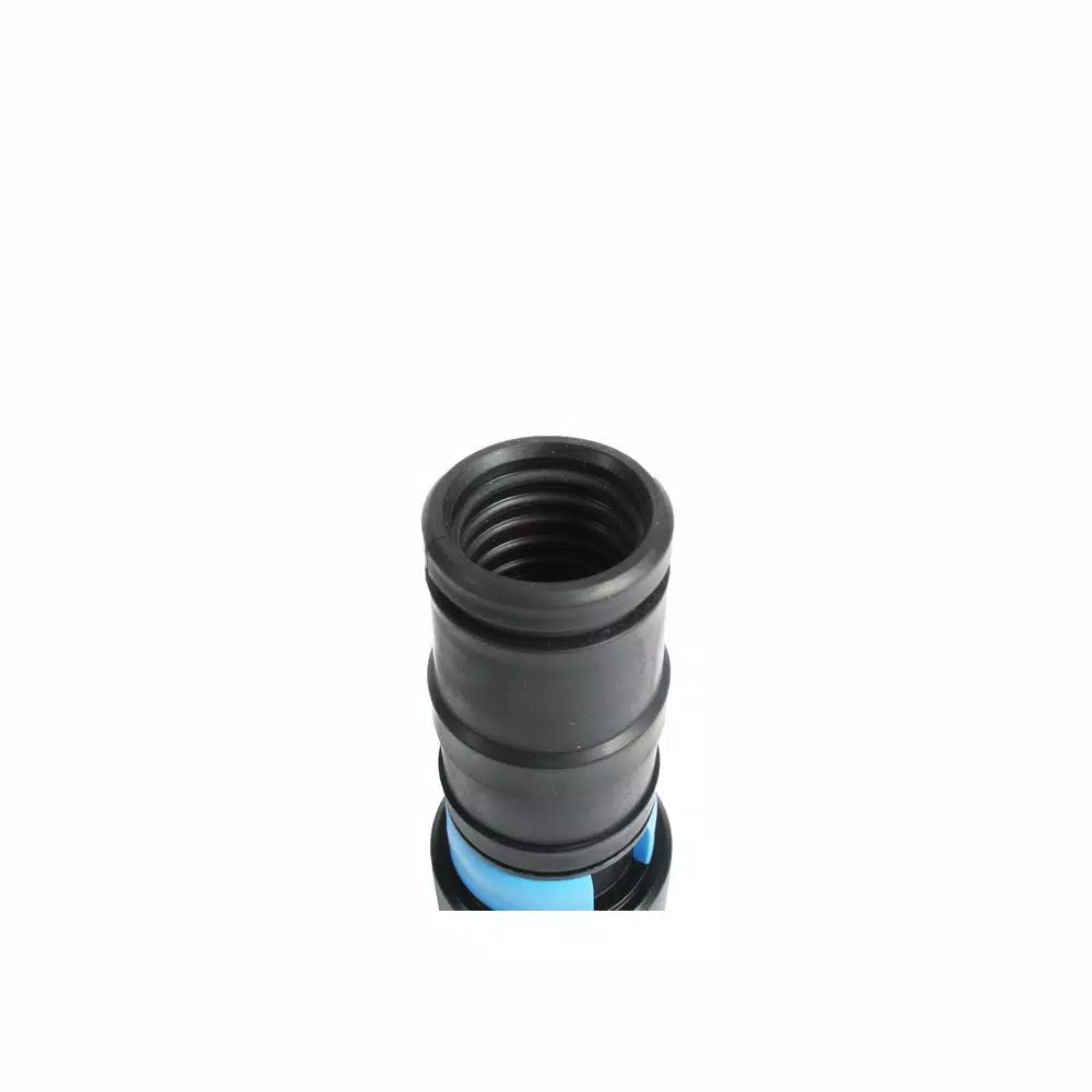 Cen-Tec Systems 94192 16 ft. Dust Collection Hose with Power Tool Adapters for Wet/Dry Vacuums