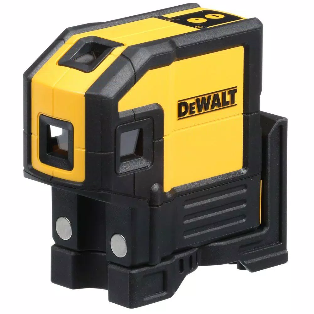 DEWALT Combilaser Self-Leveling 5-Spot & Horizontal Line Laser Level, Red