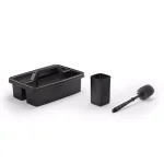 Suncast Commercial Housekeeping Cart Caddy with Toilet Brush and Holder thumbnail 2