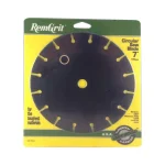 RemGrit 7 in. Carbide Grit Circular Saw Blade, Medium Grit, Multi-Purpose thumbnail 2