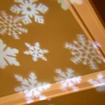 LUMABASE LED White Snowflake Projector Light - Rotating Indoor/Outdoor Holiday Decor thumbnail 5