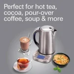 Hamilton Beach Professional 1.7L Stainless Steel Digital Electric Tea Kettle thumbnail 2