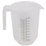 Unbranded Precise Pour 3-Piece Clear Plastic Measuring Cup Set - 1, 2, and 4 Cup Sizes thumbnail 2