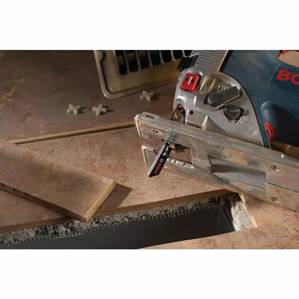 Bosch 3-1/4 in. Diamond Grit T-Shank Jigsaw Blade for Porcelain, Granite, and Tile