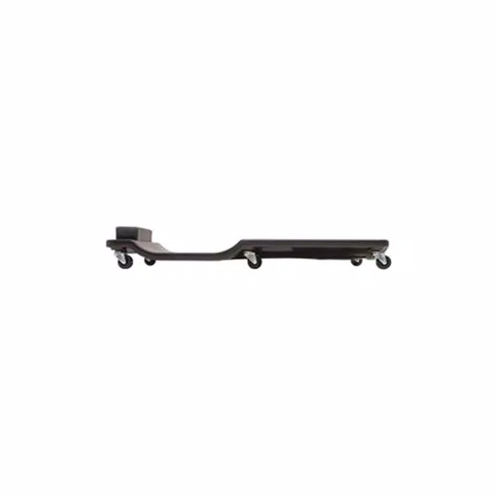 Lisle Low Profile Plastic Creeper with 6 Casters, Black