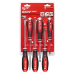 Milwaukee 6-Piece Screwdriver Set with Magnetic Tips and High-Leverage Handles thumbnail 11