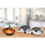 Brentwood Appliances 1440W 2-Burner Silver Electric Hot Plate thumbnail 8