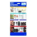 Dremel 130-Piece Rotary Tool All-Purpose Accessory Kit with Storage Case thumbnail 1