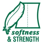 SEVENTH GENERATION 2-Ply White 100% Recycled Toilet Tissue, 240 Sheets per Roll, 24 Rolls per Pack thumbnail 2