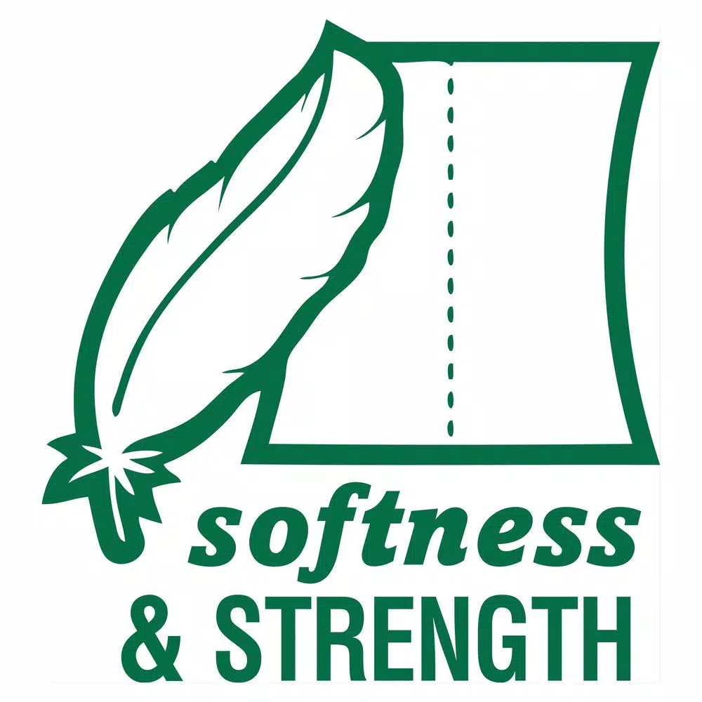 SEVENTH GENERATION 2-Ply White 100% Recycled Toilet Tissue, 240 Sheets per Roll, 24 Rolls per Pack