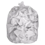 Genuine Joe 56 Gal. High-Density Can Liners, Clear, 200-Count thumbnail 1