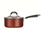 Tramontina Gourmet Ceramica Deluxe 3 Qt. Aluminum Ceramic Nonstick Sauce Pan with Glass Lid, Copper thumbnail 2