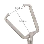 TEKTON 18 in. Swivel Pad Locking C-Clamp thumbnail 3