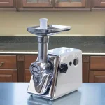 Sportsman Series 250W Electric Meat Grinder with Sausage Stuffing Tubes and 3 Cutting Plates thumbnail 9