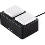 Wasserstein Charging Station for Arlo Ultra, Ultra 2, Pro 3, and Pro 4 Batteries with 3.2ft Micro USB Cable thumbnail 1