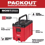Milwaukee M18 7-1/4 in. Brushless Cordless Circular Saw Kit with 5.0 Ah Battery and PACKOUT 10 in. Compact Tool Box thumbnail 6
