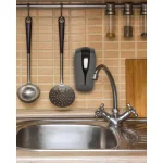Alpine Industries Aspen Commercial 16 oz. Manual Foam Soap Dispenser, Gray/Black Refillable Wall Mount thumbnail 6