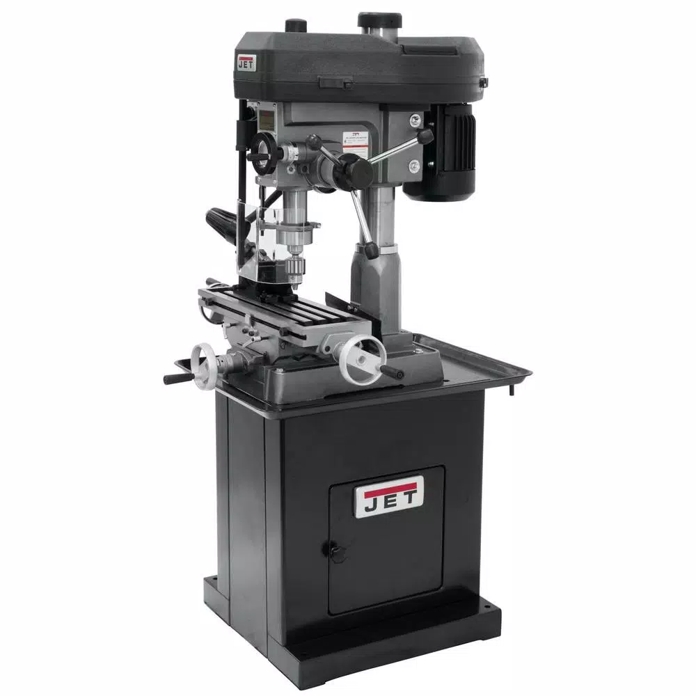 Jet JMD-15 Mill/Drill Press with Newall DP700 DRO - 1/2 in. Chuck