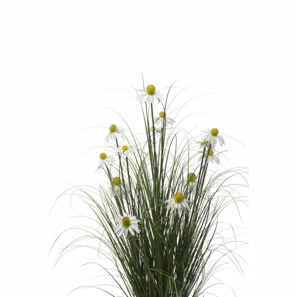 Tripar International, Inc White Daisy in Wild Grass Artificial Floral Arrangement Set of 2