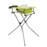 RYOBI 7 in. 4.8 Amp Wet Tile Saw with Stand, Cuts Ceramic, Porcelain, and Stone thumbnail 1