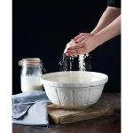 Mason Cash Color Mix 10.25 in. Cream Earthenware Mixing Bowl thumbnail 2