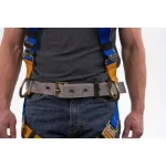 Werner Blue Armor 2000 Construction Harness with 3 D-Rings and Removable Work Belt, Small, Blue thumbnail 12