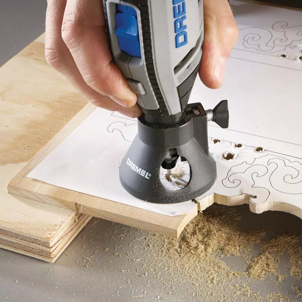 Dremel 4300 Series 1.8 Amp Variable Speed Corded Rotary Tool Kit with Pivot Light and 40 Accessories