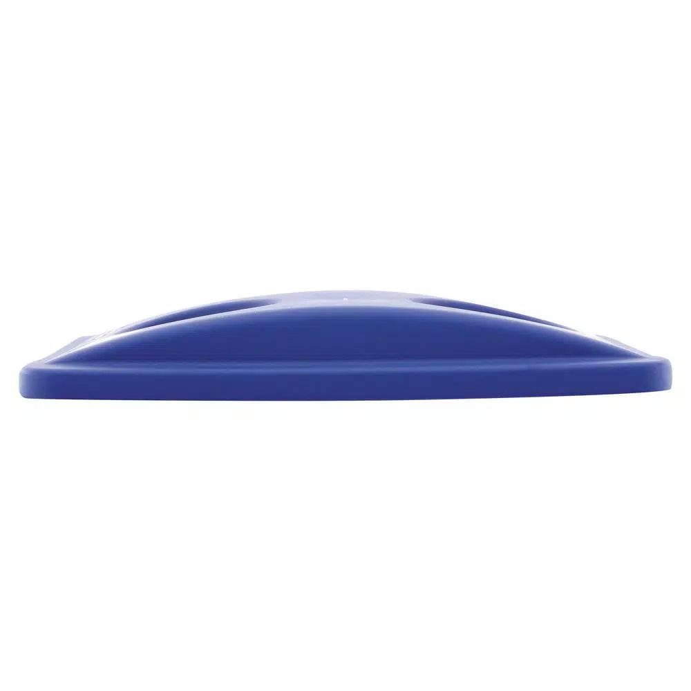 Rubbermaid Commercial Products Rubbermaid Commercial Untouchable Bottle and Can Recycling Lid, Blue