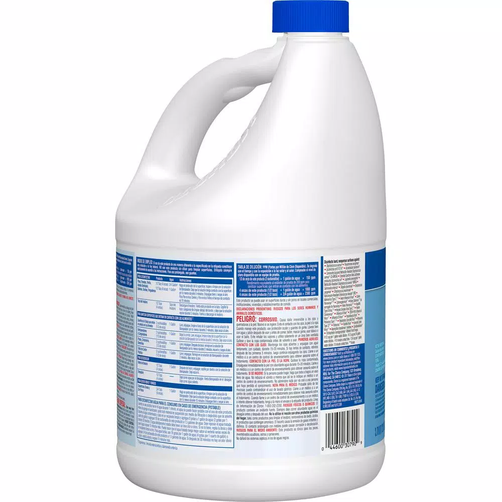 Clorox Concentrated Germicidal Bleach, 121 oz