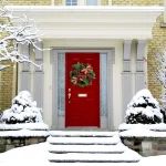 Fraser Hill Farm 24 in. Artificial Christmas Wreath and 9 ft. Garland Set with Red Truck, Berries, and Pinecones thumbnail 5