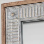Home Decorators Collection Galvanized Antiqued Farmhouse Accent Mirror, 39 x 27 in. thumbnail 5