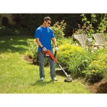 BLACK+DECKER 20V MAX Cordless 2-in-1 String Trimmer and Edger, 12 in. Cutting Swath, Includes 2.0 Ah Battery and Charger thumbnail 2
