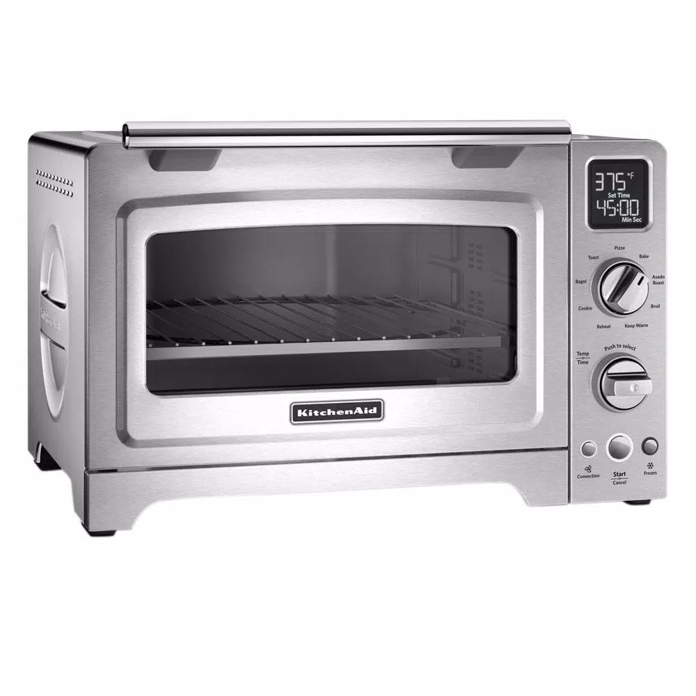 KitchenAid 12 in. Digital Countertop Convection Toaster Oven, 2000W, Stainless Steel