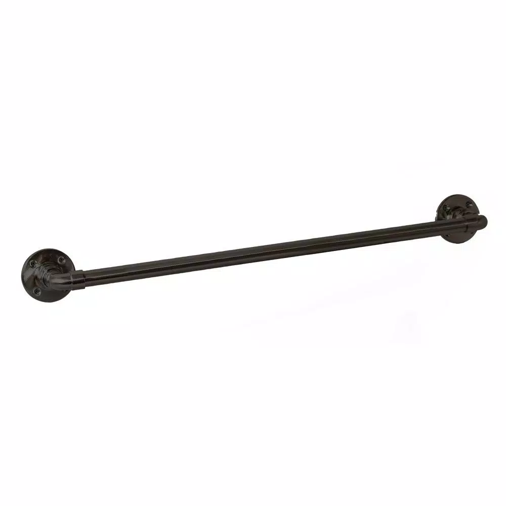 Design House Kimball 4-Piece Bathroom Hardware Accessory Kit, Satin Black